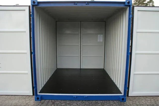 10-Fuß-Doppeltürcontainer